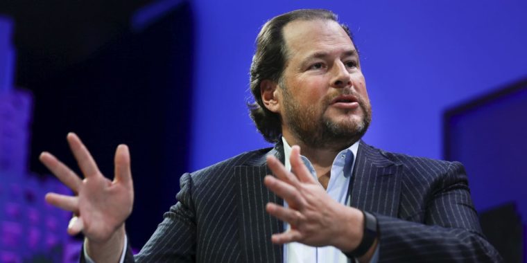 Marc Benioff Says Corporate Climate 'Net Zero' Is 'Not That Hard'