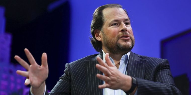 Salesforce CEO Says Workers Are Just As Productive at Home