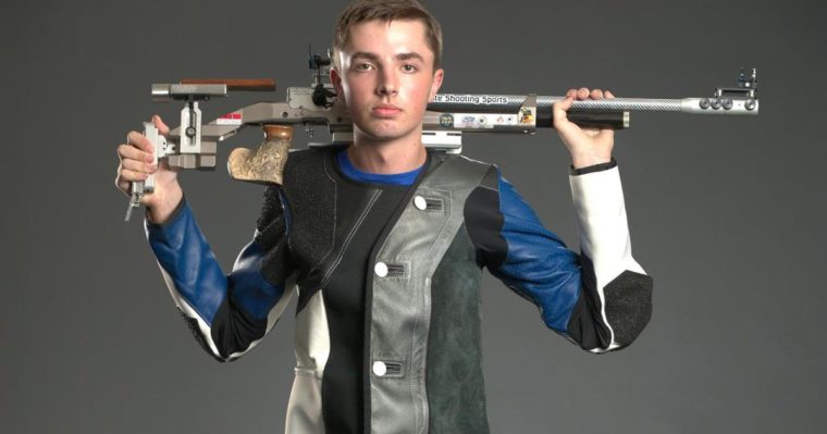 UK's Will Shaner Wins Gold in Men’s Air Rifle 10m